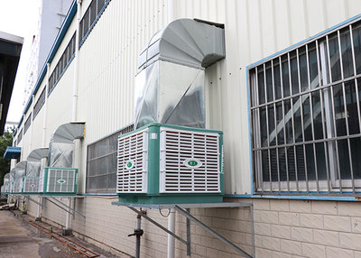 廣西工廠如何通過濕簾冷風機實現高效降溫與濕度調節？